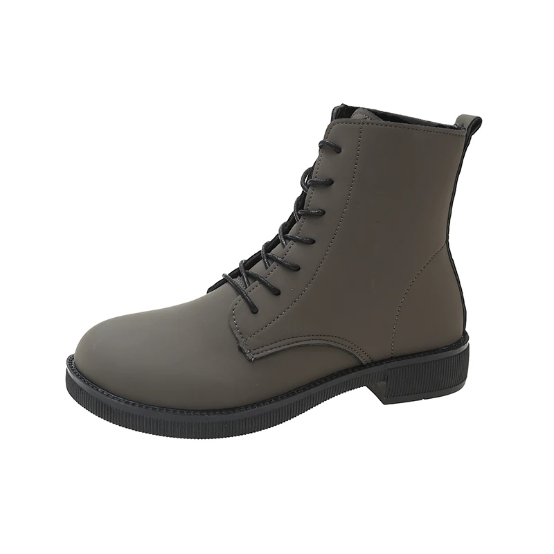 2021 Autumn New Fashion Boots for Women Round Toe Lace Up Ankle Booties Woman Casual Low Heel Womens Solid Color Winter PU Shoes
2021 Autumn New Fashion Boots for Women Round Toe Lace Up Ankle Booties Woman Casual Low Heel Womens Solid Color Winter PU Shoes