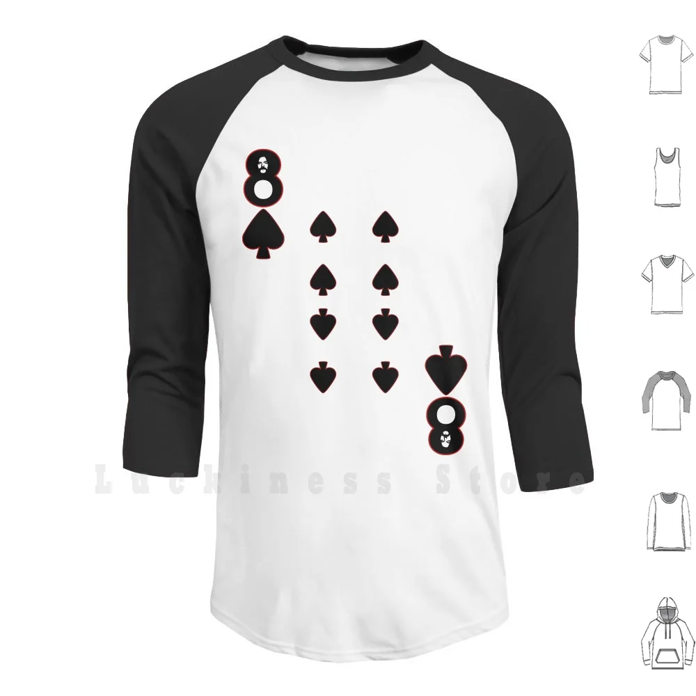 Толстовка The Eight Of Spades с длинным рукавом, смешная надпись Ace Deck Eight, металлическая музыкальная лопата, лопата, случайная ошибка
Толстовка The Eight Of Spades с длинным рукавом, смешная надпись Ace Deck Eight, металлическая музыкальная лопата, лопата, случайная ошибка