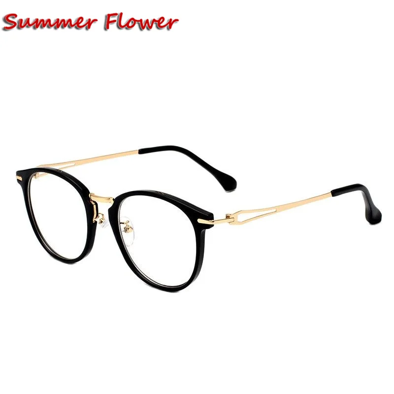 Summer Flower Brand Stainless Round Frame armacao oculos de grau Quality Frames Female Retro Eyeglasses Vintage Eye Glasses
Summer Flower Brand Stainless Round Frame armacao oculos de grau Quality Frames Female Retro Eyeglasses Vintage Eye Glasses