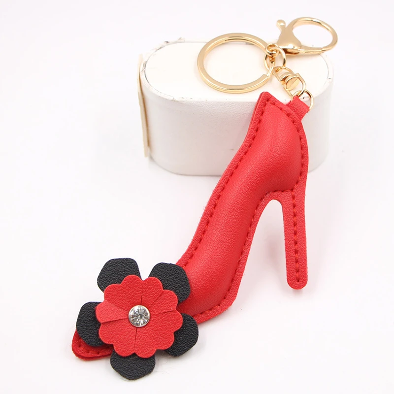 Fashion Red High Heels Pu Leather Ladies Bag Pendant Keychain Korean Leather Wallet Accessories Customization Anime Keychain
Fashion Red High Heels Pu Leather Ladies Bag Pendant Keychain Korean Leather Wallet Accessories Customization Anime Keychain