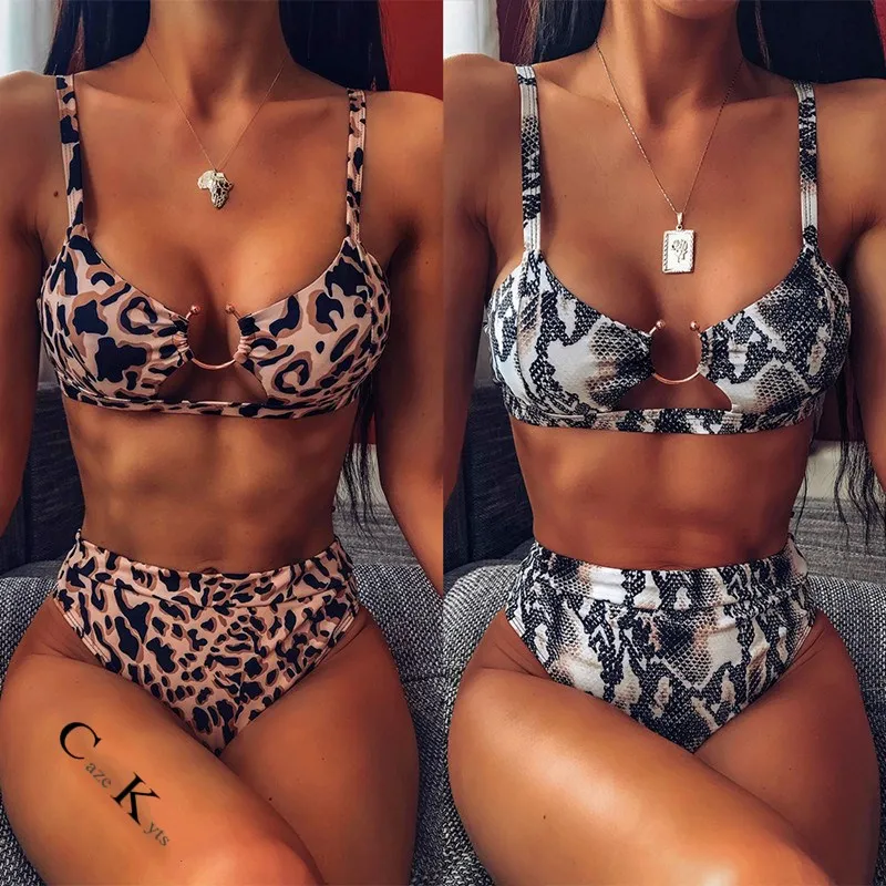 Caze Kyts NEW 2020 popular women's swimsuit Leopard Print Bikini split swimsuit sexy bikini swimming pool party essential
Caze Kyts NEW 2020 popular women's swimsuit Leopard Print Bikini split swimsuit sexy bikini swimming pool party essential