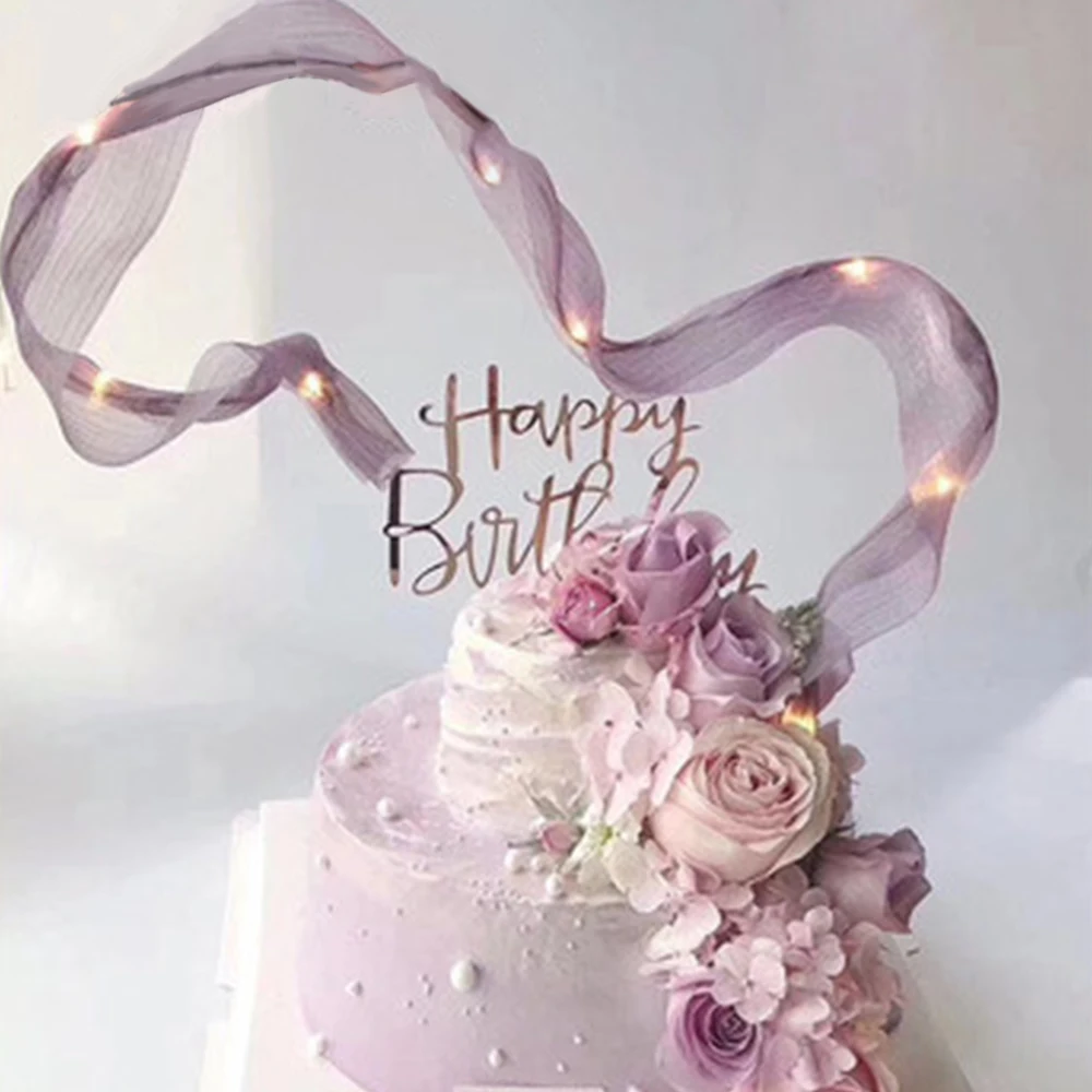 Rose Gold Happy Birthday Cake Topper Acrylic Letter Gold Silver Cake Top Flag Decor for Boy Girl Birthday Party Wedding Supplies
Rose Gold Happy Birthday Cake Topper Acrylic Letter Gold Silver Cake Top Flag Decor for Boy Girl Birthday Party Wedding Supplies