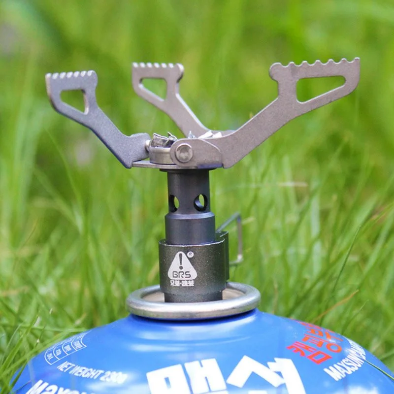 Ultra-light Outdoor Gas Stove Titanium Alloy Camping Stove Gas Stoves Outdoor Cooker Miniature Picnic Stoves camping equipment 
Ultra-light Outdoor Gas Stove Titanium Alloy Camping Stove Gas Stoves Outdoor Cooker Miniature Picnic Stoves camping equipment