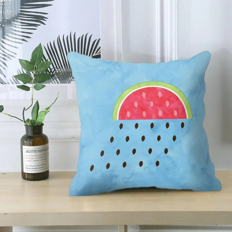 Watermelon Decorative Cushion Cover Fruits Pattern Pillowcase Peach Skin Home Decor for Sofa Bed Living Room 45x45cm
Watermelon Decorative Cushion Cover Fruits Pattern Pillowcase Peach Skin Home Decor for Sofa Bed Living Room 45x45cm