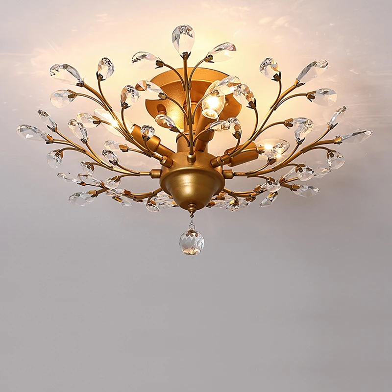 Modern Crystal Chandelier Indoor Lighting Ceiling Chandeliers Lusters Cristal For Living Room Bedroom Kitchen Fixture Lights
Modern Crystal Chandelier Indoor Lighting Ceiling Chandeliers Lusters Cristal For Living Room Bedroom Kitchen Fixture Lights