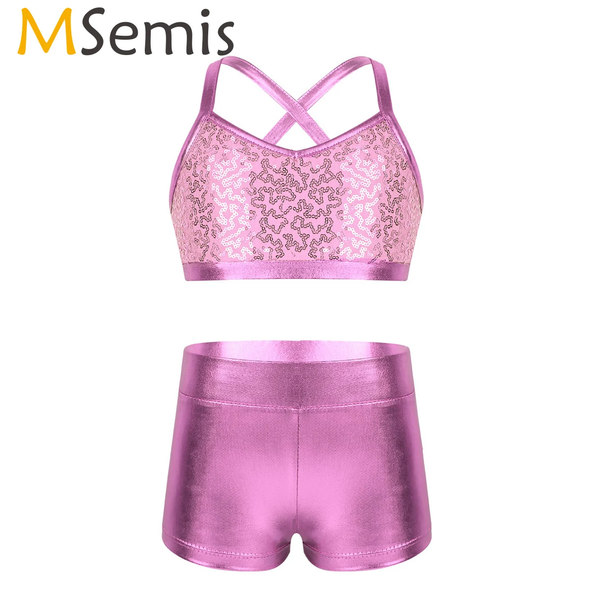 Girls Sequins Mermaid Costumes Crop Top Shorts Party Ballet Dance Gymnastics Leotard Birthday Ballet Class Performance Clothes
Girls Sequins Mermaid Costumes Crop Top Shorts Party Ballet Dance Gymnastics Leotard Birthday Ballet Class Performance Clothes