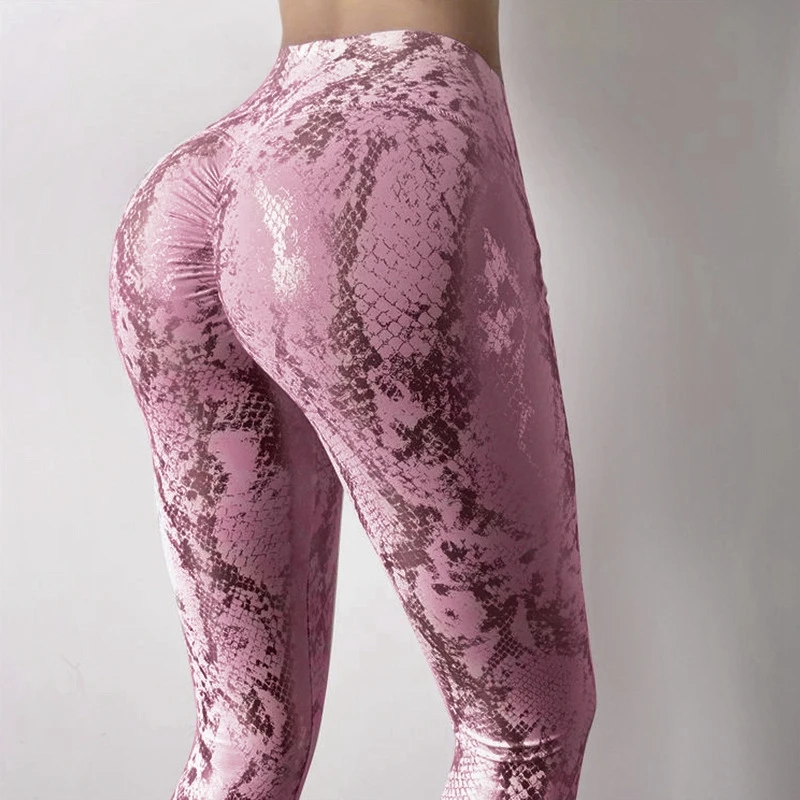 Women Pants Snake Print Scrunch Butt Quick Dry High Waist Fitness Tights Push Up Gym Clothing Yoga Leggings
Women Pants Snake Print Scrunch Butt Quick Dry High Waist Fitness Tights Push Up Gym Clothing Yoga Leggings