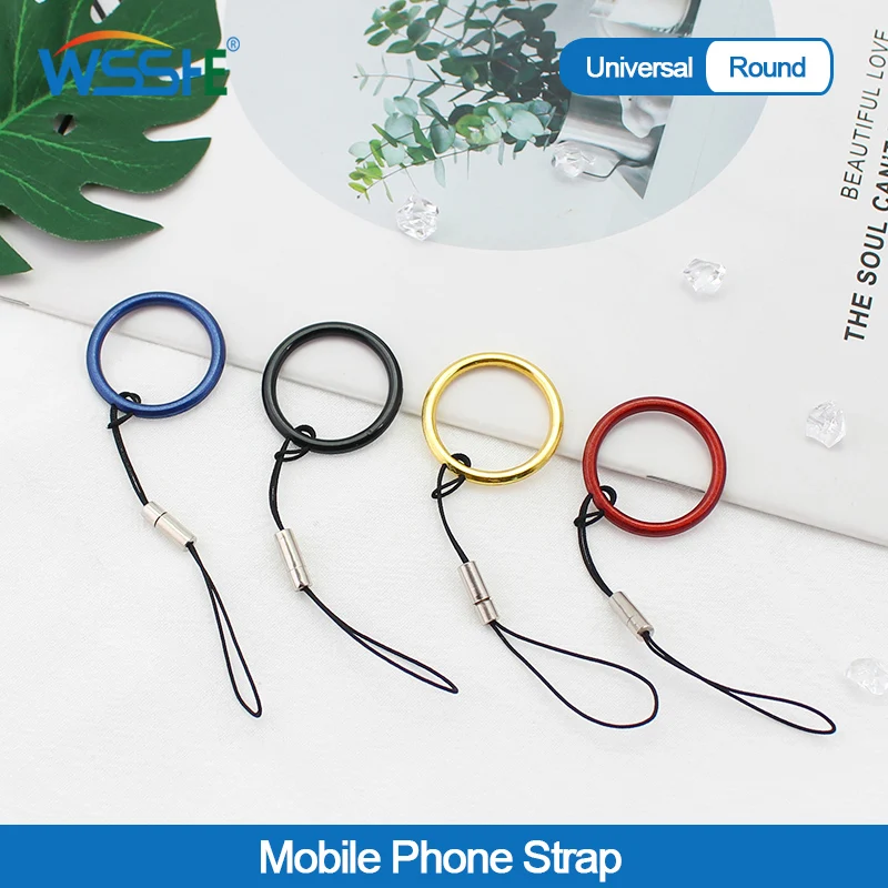Mobile Phone Strap Round Smart Phone Key Holder Ring Lanyard Phone Accessory Cord Phone Hand Rope Keycha For iphone huawei
Mobile Phone Strap Round Smart Phone Key Holder Ring Lanyard Phone Accessory Cord Phone Hand Rope Keycha For iphone huawei