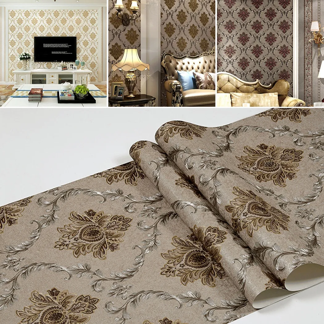 9.5M Roll Wall StickersTextured Embossed Textured Non-woven Gloss Background Home Decorations Environmental Non-woven Material
9.5M Roll Wall StickersTextured Embossed Textured Non-woven Gloss Background Home Decorations Environmental Non-woven Material