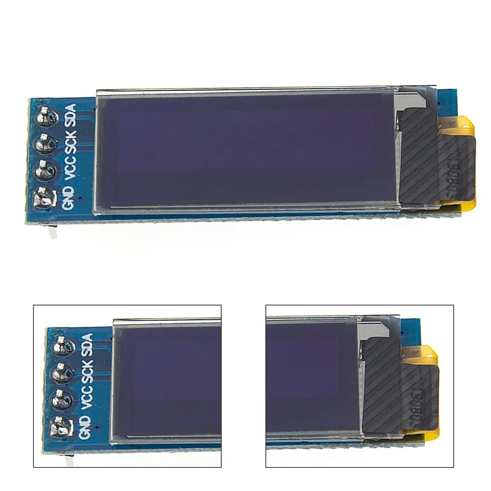 OLED Display Module IIC Interface Module 128X32 SSD1306 Compatible 3.3V/5V Super Bright Module For AVR STM32
OLED Display Module IIC Interface Module 128X32 SSD1306 Compatible 3.3V/5V Super Bright Module For AVR STM32