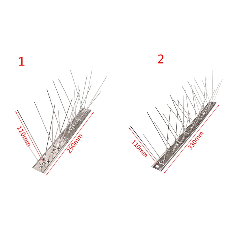 1pcs Anti Climb Spikes Fence Stainless Steel Spikes Bird Cat Repellent Prickle Strips Small Birds Fence Bird Repellent Spikes
1pcs Anti Climb Spikes Fence Stainless Steel Spikes Bird Cat Repellent Prickle Strips Small Birds Fence Bird Repellent Spikes