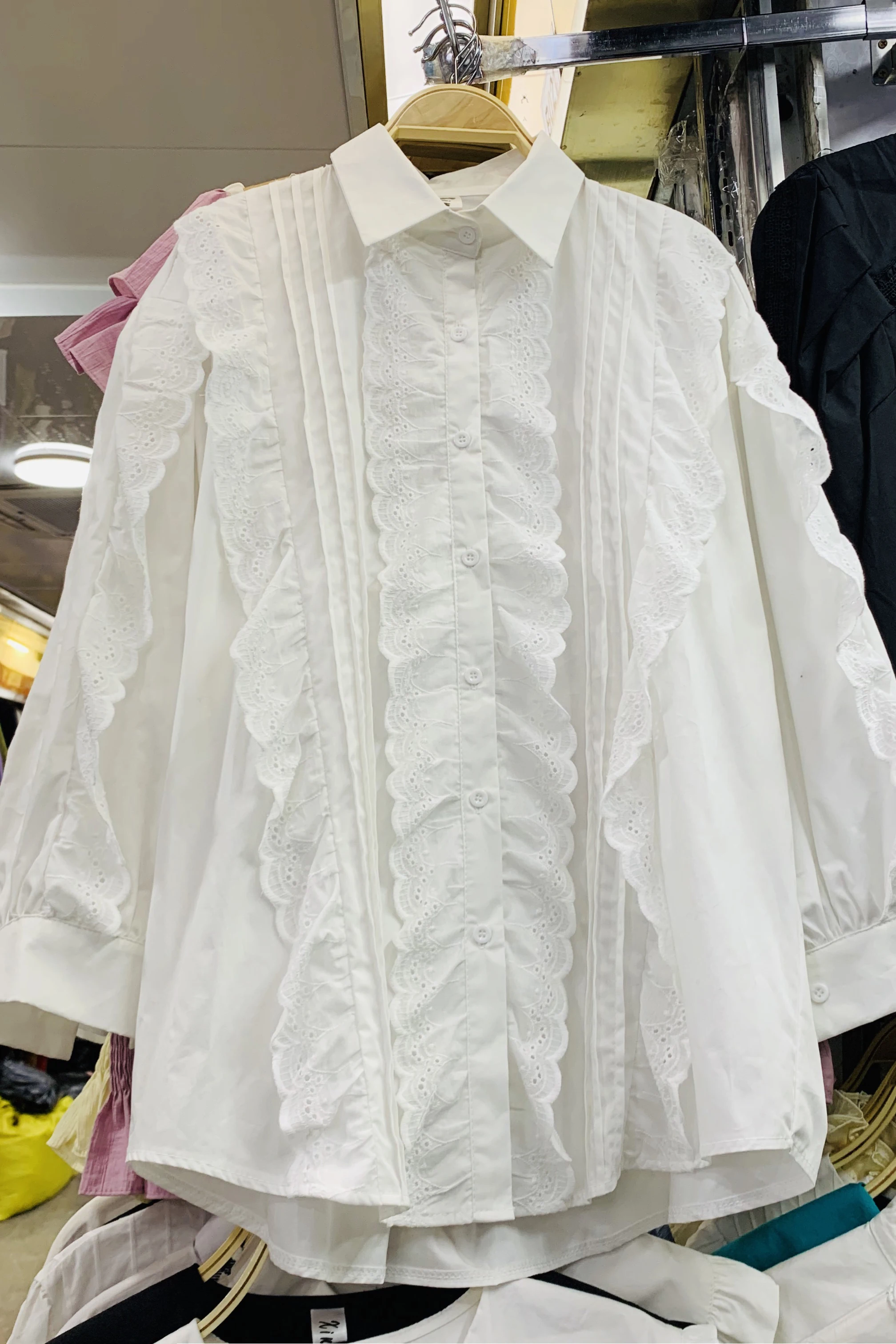 2021 Spring and Autumn All-Match White Shirt Elegant Court Style Blouse Loose Casual Mid-Length Ruffle Simple Blusas for Women
2021 Spring and Autumn All-Match White Shirt Elegant Court Style Blouse Loose Casual Mid-Length Ruffle Simple Blusas for Women