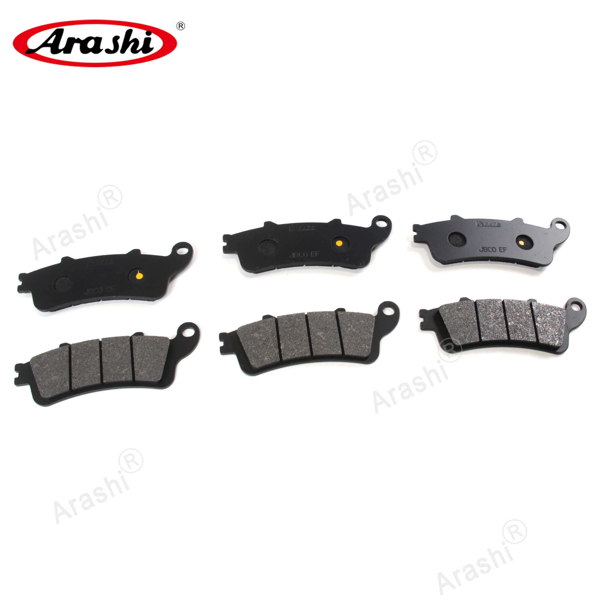 Arashi Front Brake Pads Disc Rotors Pad For HONDA VFR 800 / VFR800 Non-ABS 2006-2009 / VFR800 ABS 2006 - 2013 2007 2009 2009
Arashi Front Brake Pads Disc Rotors Pad For HONDA VFR 800 / VFR800 Non-ABS 2006-2009 / VFR800 ABS 2006 - 2013 2007 2009 2009