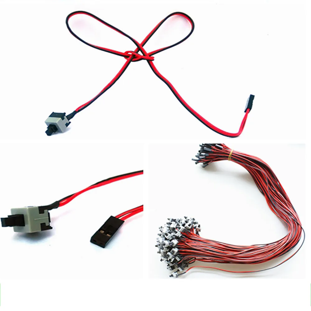 Cable Replacemenatx Motherboard Switch On / Off Resepc Computer Power Cord For Motherboard With Instantaneous Button Connector
Cable Replacemenatx Motherboard Switch On / Off Resepc Computer Power Cord For Motherboard With Instantaneous Button Connector
