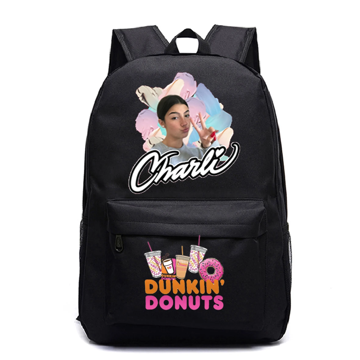 Charli Damelio Backpack for Girls Teens Mochila Women Laptop Travel Rucksack Students Cartoon School Bags Kids Kawaii Knapsacks
Charli Damelio Backpack for Girls Teens Mochila Women Laptop Travel Rucksack Students Cartoon School Bags Kids Kawaii Knapsacks