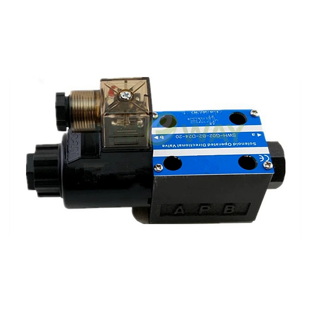 SWH Hydraulic Solenoid Valve SWH-G02-C4-20 Solenoid Directional Control Valve DC24V AC220V AC24OV
SWH Hydraulic Solenoid Valve SWH-G02-C4-20 Solenoid Directional Control Valve DC24V AC220V AC24OV