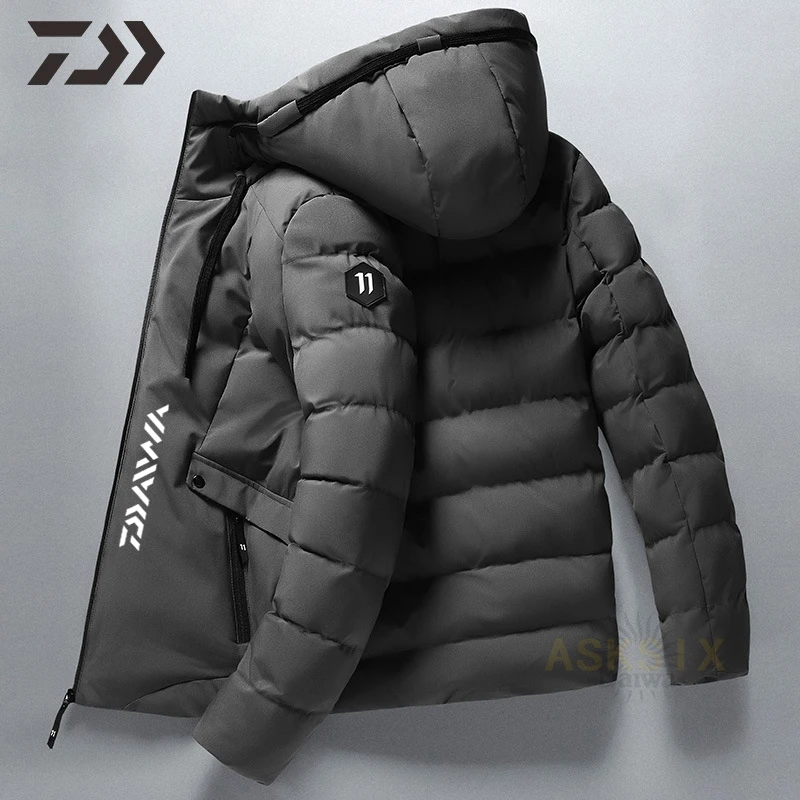 Fishing Coat Hoodie Thick Waterproof Windproof Fishing Clothes Daiwa Hiking Camping Gamakatsu Outdoor Jacket For Men Winter Wear
Fishing Coat Hoodie Thick Waterproof Windproof Fishing Clothes Daiwa Hiking Camping Gamakatsu Outdoor Jacket For Men Winter Wear