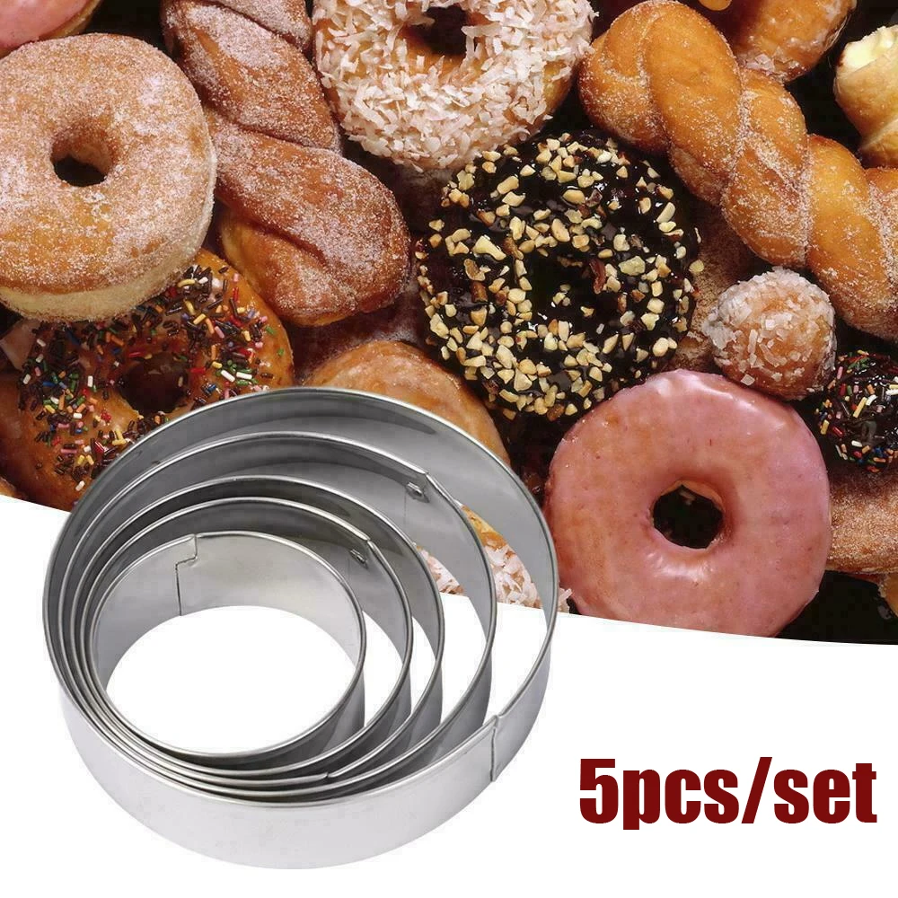 Stainless Steel Cookie Cutters Biscuit Mould Portable Round Shape Cake Fondant Mold Kitchen Gadgets Baking Accessories 5Pcs
Stainless Steel Cookie Cutters Biscuit Mould Portable Round Shape Cake Fondant Mold Kitchen Gadgets Baking Accessories 5Pcs