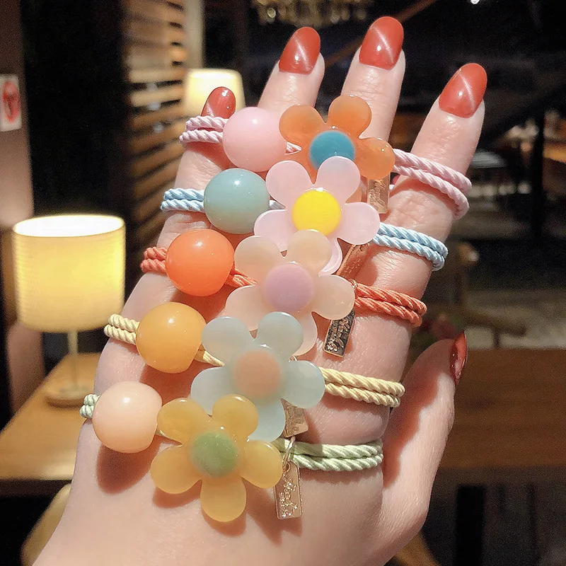 1Pc Cute Flower Girls Rubber Bands Princess Kawaii Hair Ornament Headwear Elastic Hair Bands Headbands Children Hair Accessories
1Pc Cute Flower Girls Rubber Bands Princess Kawaii Hair Ornament Headwear Elastic Hair Bands Headbands Children Hair Accessories