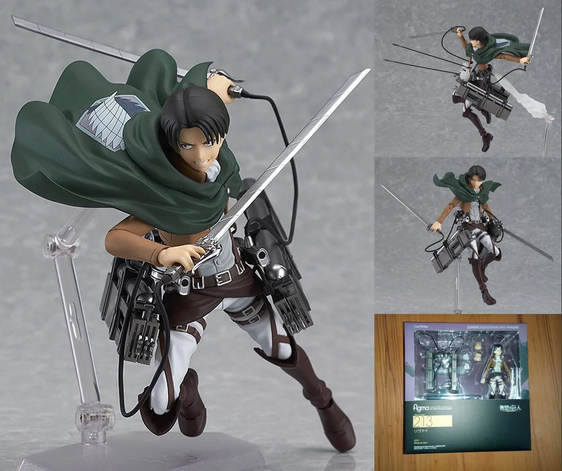 Экшн-фигурка из ПВХ «атака на Титанов», Figma Eren Jaeger 207, Mikasa Ackerman 203, Levi Ackerman 213, Коллекционная модель в подарок
Экшн-фигурка из ПВХ «атака на Титанов», Figma Eren Jaeger 207, Mikasa Ackerman 203, Levi Ackerman 213, Коллекционная модель в подарок
