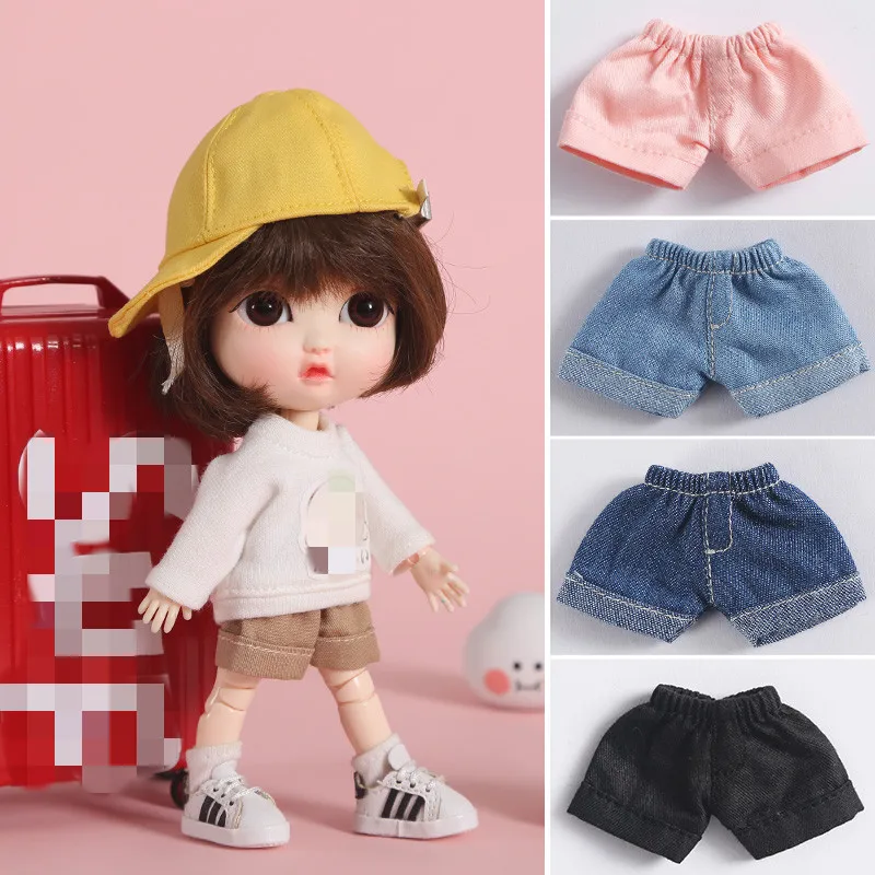Ob11 baby clothes 12 points BJD baby accessories clothes Meijie pig Jeans Shorts Molly baby clothes GSC
Ob11 baby clothes 12 points BJD baby accessories clothes Meijie pig Jeans Shorts Molly baby clothes GSC