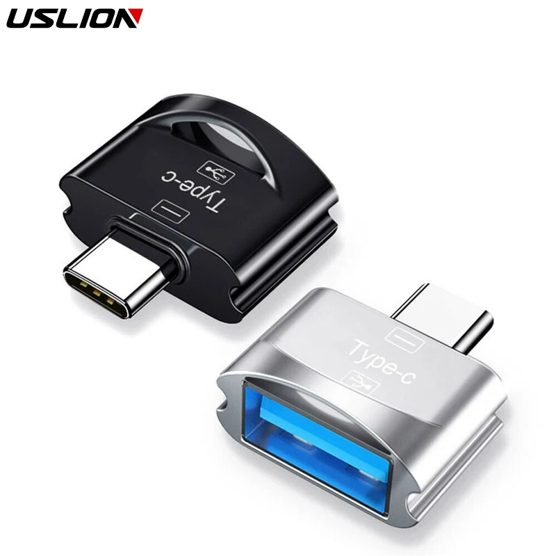 Адаптер USB Type C OTG USB-C папа на Micro мама конвертер USBC для передачи данных Игровая