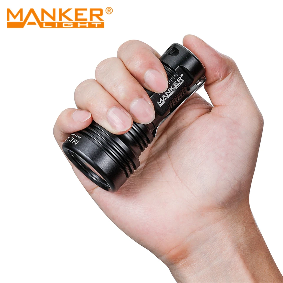 Светодиодный мощный фонарик Manker MC13 SBT90.2 дальнего действия фонарики для улицы