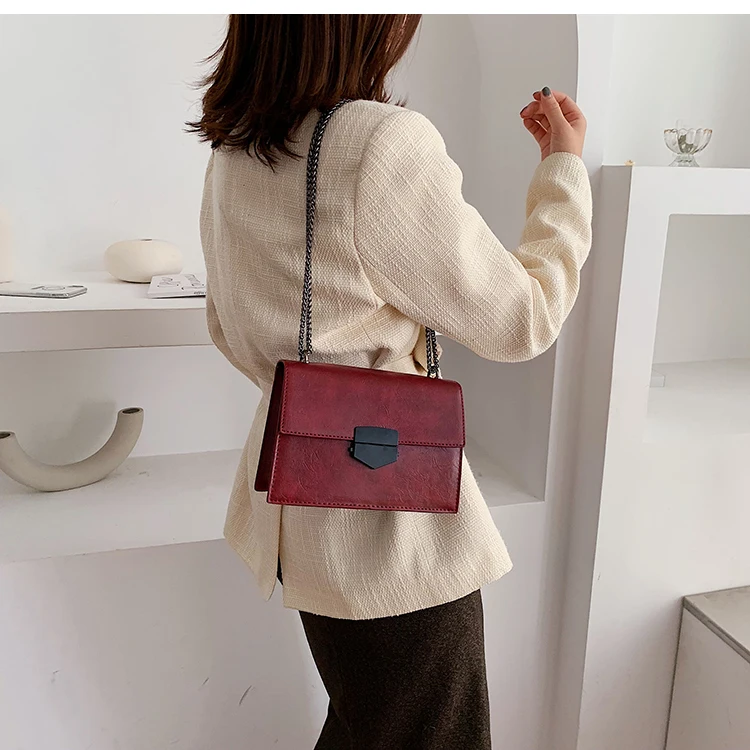 Small Flap Luxury Pu Leather Women Handbag Lady Messenger Bag Casual Soild Crossbody Bags for Women 2019 New Chain Shoulder Bags
Small Flap Luxury Pu Leather Women Handbag Lady Messenger Bag Casual Soild Crossbody Bags for Women 2019 New Chain Shoulder Bags