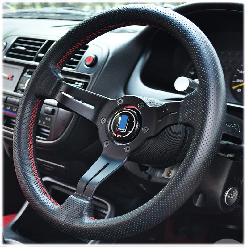 13inch 330mm Racing Steering Wheel Auto Universal Suede Leather Steering Wheel Red Line
13inch 330mm Racing Steering Wheel Auto Universal Suede Leather Steering Wheel Red Line