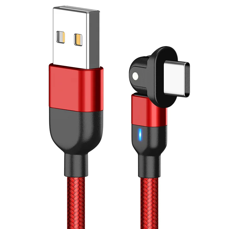 180 Degree Rotation USB C LED Light Sync Cord Cable Rotating Micro USB Type C 3A Fast Charging for Samsung Galaxy Xiaomi Huawei
180 Degree Rotation USB C LED Light Sync Cord Cable Rotating Micro USB Type C 3A Fast Charging for Samsung Galaxy Xiaomi Huawei