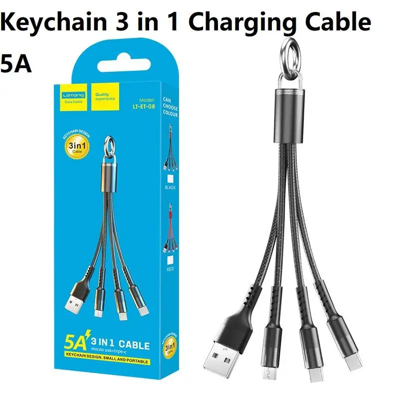15CM Charging Cable Micro USB Ports for Mobile Phone Tablet Copper Wire 3 In 1 5A Super Fast Combine Data Cable Charger Line
15CM Charging Cable Micro USB Ports for Mobile Phone Tablet Copper Wire 3 In 1 5A Super Fast Combine Data Cable Charger Line