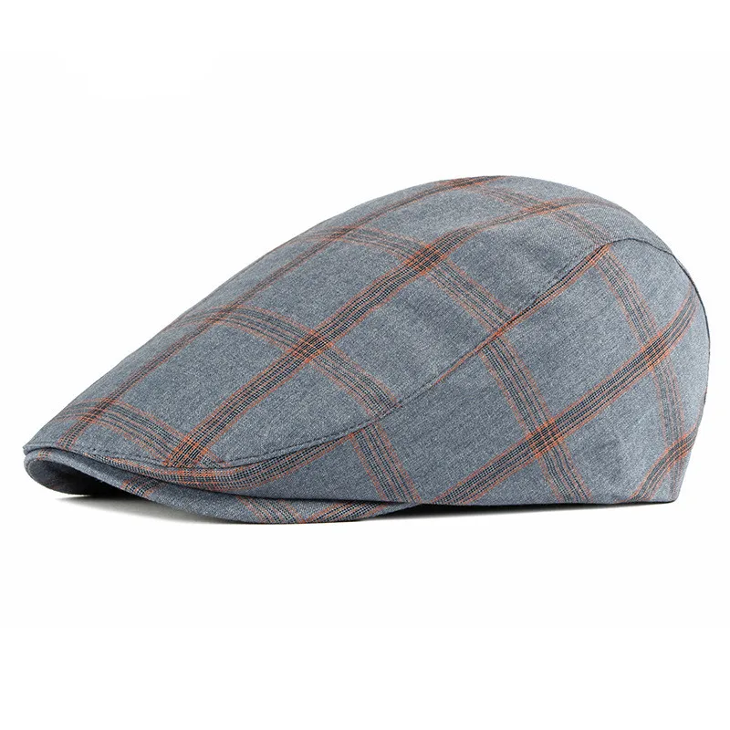 Spring Autumn Cotton Plaid Newsboy Caps Flat Peaked Cap Men and Women Painter Beret Hats 73
Spring Autumn Cotton Plaid Newsboy Caps Flat Peaked Cap Men and Women Painter Beret Hats 73