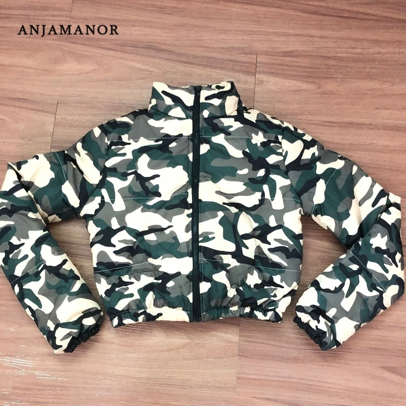 ANJAMANOR Army Green Camouflage Print Woman Parkas Puffer Jacket 2020 Winter Clothes Women Crop Coats and Jackets D30-FB44
ANJAMANOR Army Green Camouflage Print Woman Parkas Puffer Jacket 2020 Winter Clothes Women Crop Coats and Jackets D30-FB44