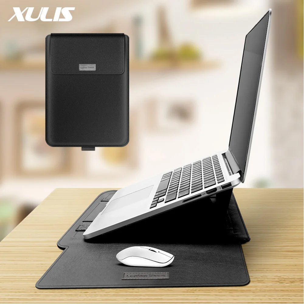 Leather Laptop Bag Sleeve Case For Macbook Air 13 Notebook Pouch Laptop Cover For Macbook Pro Retina 11 12 13 15
Leather Laptop Bag Sleeve Case For Macbook Air 13 Notebook Pouch Laptop Cover For Macbook Pro Retina 11 12 13 15