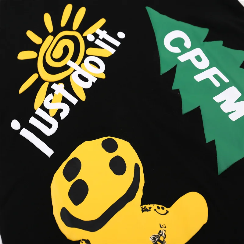 Smiley Letter Pattern T-shirt Men's and Women's Tops Summer Casual Loose Street Clothing Harajuku Short-sleeved T-shirt Summer
Smiley Letter Pattern T-shirt Men's and Women's Tops Summer Casual Loose Street Clothing Harajuku Short-sleeved T-shirt Summer
