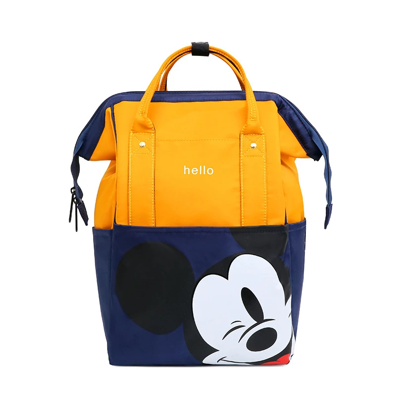 Disney Mickey Mouse Diaper Bag Waterproof/Baby Care/Mummy Bag Maternity Backpack Large Nappy Bag Oxford cloth Baby Bag
Disney Mickey Mouse Diaper Bag Waterproof/Baby Care/Mummy Bag Maternity Backpack Large Nappy Bag Oxford cloth Baby Bag