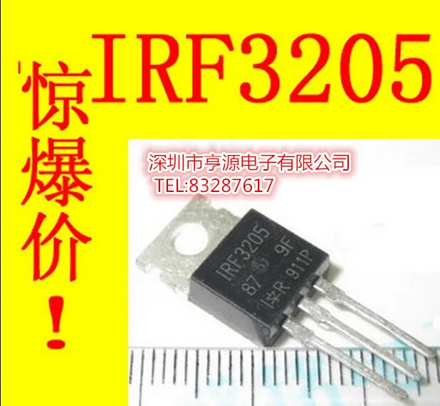 10 шт. IRF3205 IRF3205PBF трубка с полевым эффектом используемая в инверторе и других 55 110 а