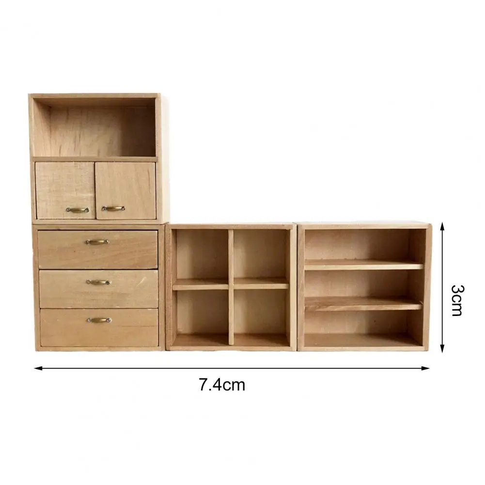 1:12 Miniature Dollhouse 3D Wooden Furniture Dollhouse Furniture Locker Combination Cabinet Photography Props for Gift
1:12 Miniature Dollhouse 3D Wooden Furniture Dollhouse Furniture Locker Combination Cabinet Photography Props for Gift