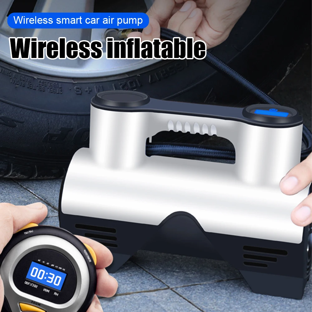 Portable Car Inflator Pump 12V/Wireless Rechargeable Mini Electrical Tire Inflator with Digital Gauge for Car Motorcycle Ball
Portable Car Inflator Pump 12V/Wireless Rechargeable Mini Electrical Tire Inflator with Digital Gauge for Car Motorcycle Ball