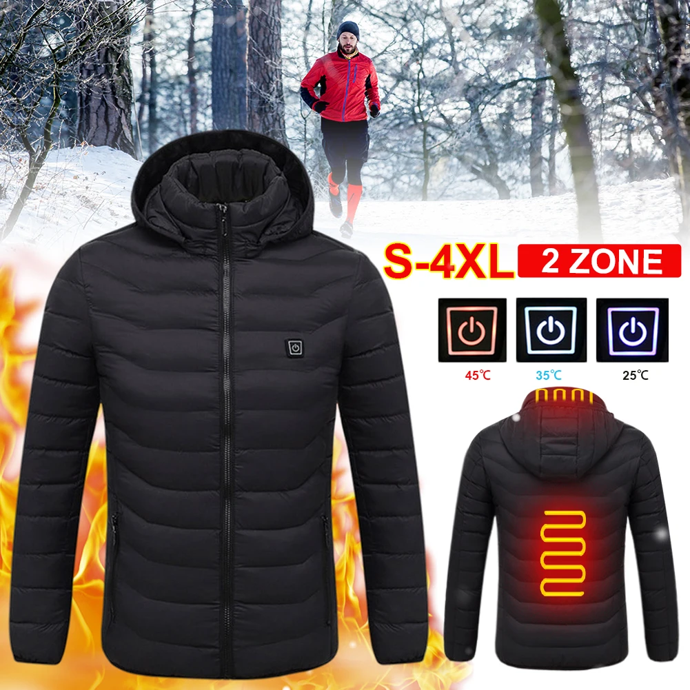 2 Areas Heated Jackets Men Women Winter Outdoor Electric Heating Jackets USB Charge Thermal Coat for Skiing Camping Outdoor
2 Areas Heated Jackets Men Women Winter Outdoor Electric Heating Jackets USB Charge Thermal Coat for Skiing Camping Outdoor