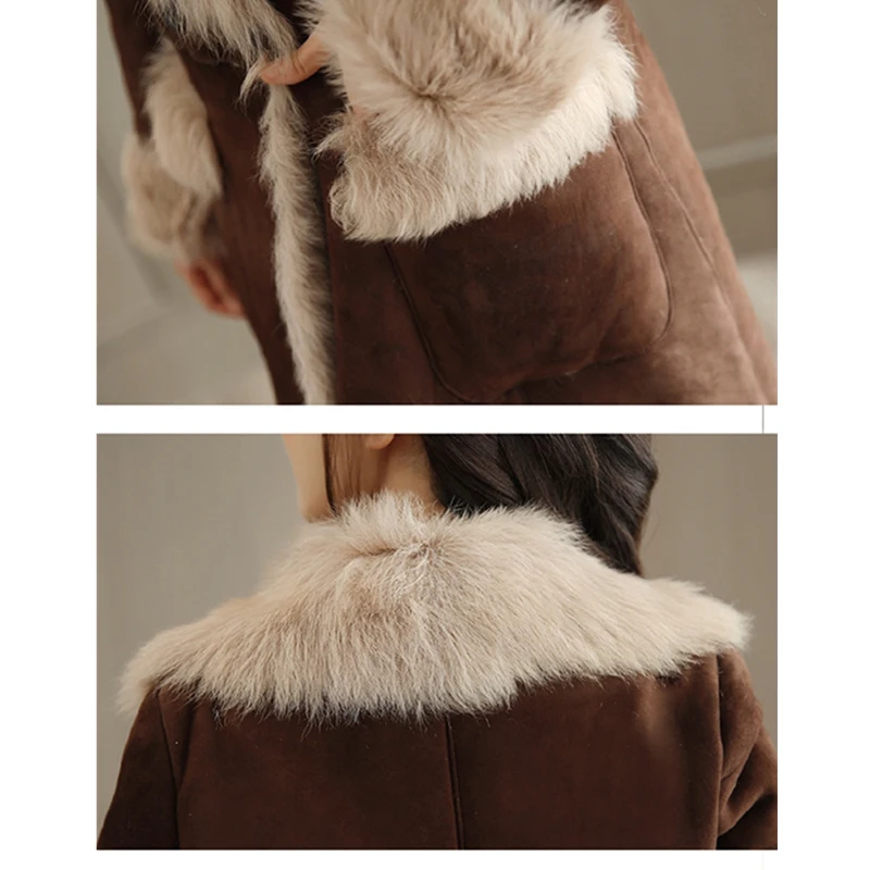 Fashion Women Outerwear 2021 New Plus Size High End Thicken Winter Woolen Jacket Autumn Long Warm Coat Casual Female Clothes
Fashion Women Outerwear 2021 New Plus Size High End Thicken Winter Woolen Jacket Autumn Long Warm Coat Casual Female Clothes