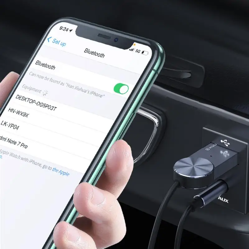 Bluetooth 5.0 Receiver Hands-free Call Car Audio Adapter Aluminum Alloy Wireless 3.5mm Adapter with Microphone Music Receiver
Bluetooth 5.0 Receiver Hands-free Call Car Audio Adapter Aluminum Alloy Wireless 3.5mm Adapter with Microphone Music Receiver