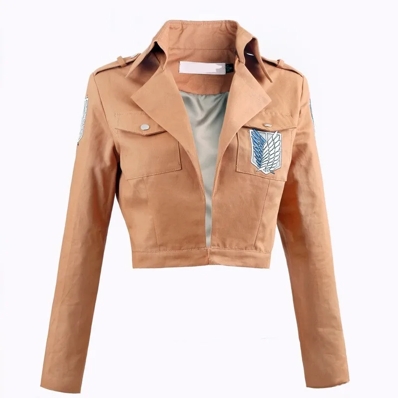 Anime Attack on Titan Mikasa Levi Ackerman Cosplay Jacket Costume Unisex Scout Regiment Battle Fight Uniform Cloth Coat
Anime Attack on Titan Mikasa Levi Ackerman Cosplay Jacket Costume Unisex Scout Regiment Battle Fight Uniform Cloth Coat
