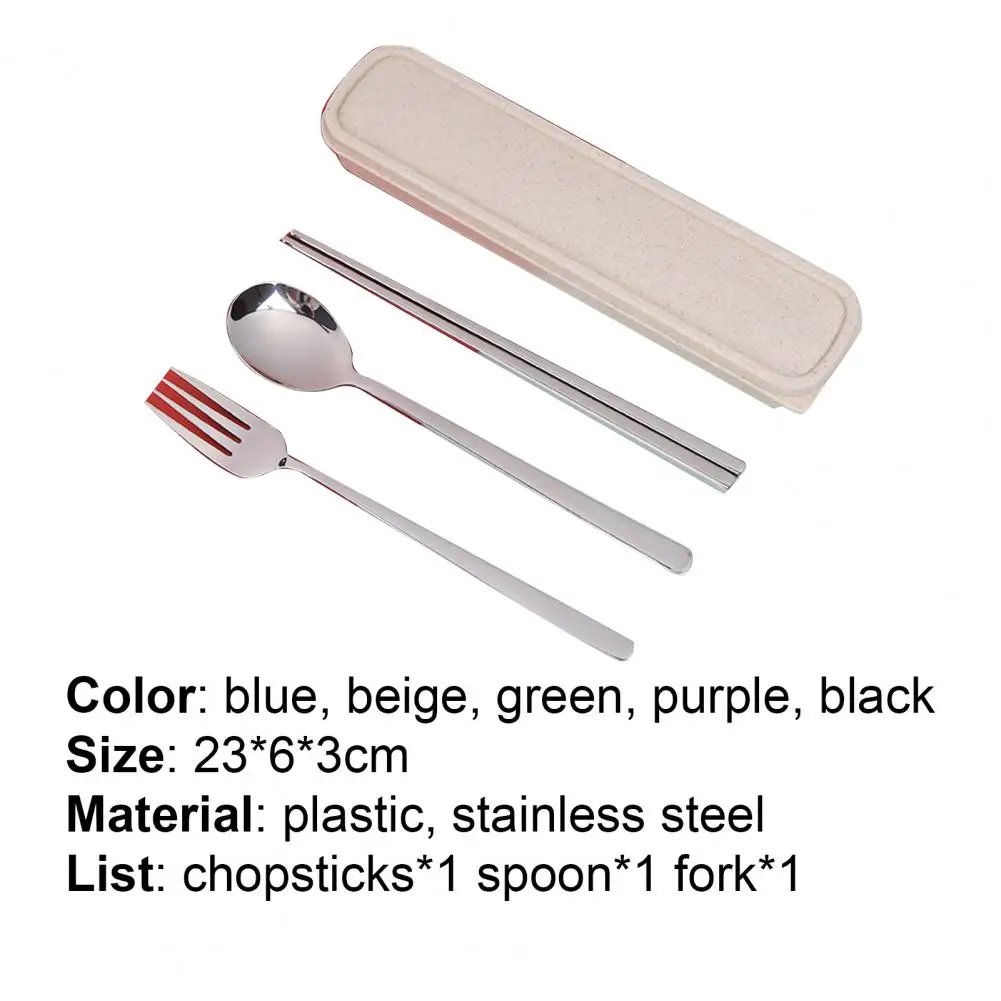 3Pcs/Set Spoon Anti-deform Rust-proof Stainless Steel Portable Flatware Set for Home
3Pcs/Set Spoon Anti-deform Rust-proof Stainless Steel Portable Flatware Set for Home