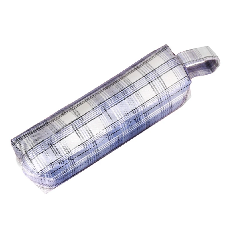 Simple Japanese High-value Plaid Student Portable Canvas Pencil Case-blue Plaid 22*8*6cm 5 Colors Student School Supplies Gift
Simple Japanese High-value Plaid Student Portable Canvas Pencil Case-blue Plaid 22*8*6cm 5 Colors Student School Supplies Gift