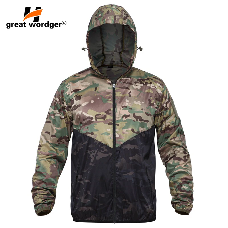 Мужская водонепроницаемая тактическая куртка летняя быстросохнущая Защита от солнца УФ дышащая походная Военная тонкая ветровка армейска...
Мужская водонепроницаемая тактическая куртка летняя быстросохнущая Защита от солнца УФ дышащая походная Военная тонкая ветровка армейска...