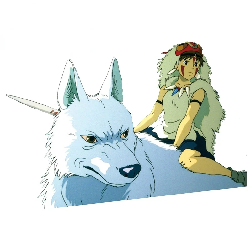 Princess Mononoke Car Stickers Graffiti Scratch for ATV VAN Decoration Occlusion Sunscreen Waterproof Bumper Stickers Kk13*9cm
Princess Mononoke Car Stickers Graffiti Scratch for ATV VAN Decoration Occlusion Sunscreen Waterproof Bumper Stickers Kk13*9cm