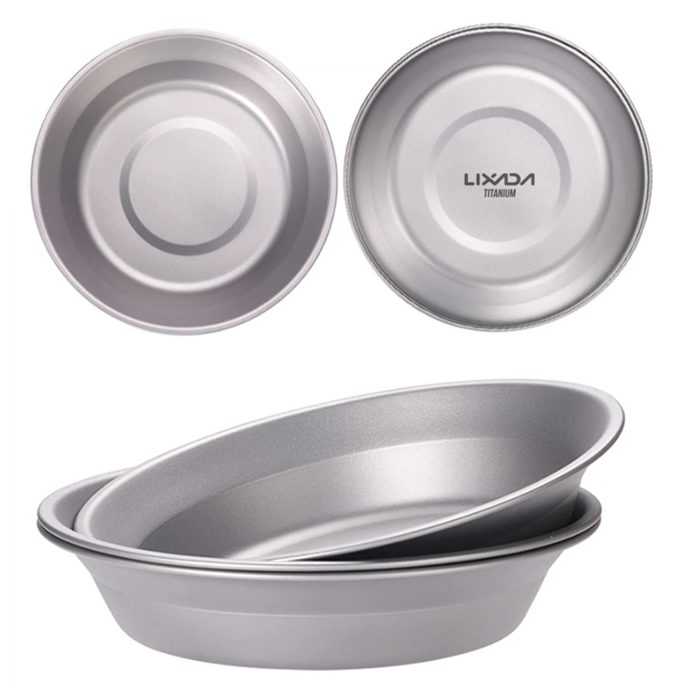 Picnic 500ml Lightweight Titanium Plate Pan Ultralight Dinner Fruit Vegetable Plate Food Container For Outdoor Camping BBQ
Picnic 500ml Lightweight Titanium Plate Pan Ultralight Dinner Fruit Vegetable Plate Food Container For Outdoor Camping BBQ