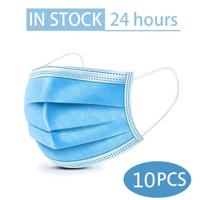 10-200PCS Mouth Masks 3 layer safe Filter Face mask Anti-pollution Disposable Non Woven Masks Breathable Protective Mascarillas
10-200PCS Mouth Masks 3 layer safe Filter Face mask Anti-pollution Disposable Non Woven Masks Breathable Protective Mascarillas