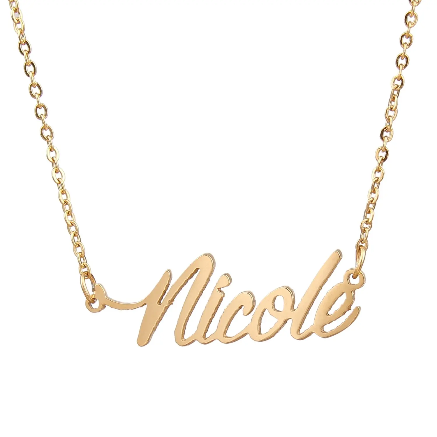 Personalized Jewelry Gifts Stainless Steel Engraving English Name Necklace Customized Nameplate Necklaces Birthday Gift
Personalized Jewelry Gifts Stainless Steel Engraving English Name Necklace Customized Nameplate Necklaces Birthday Gift